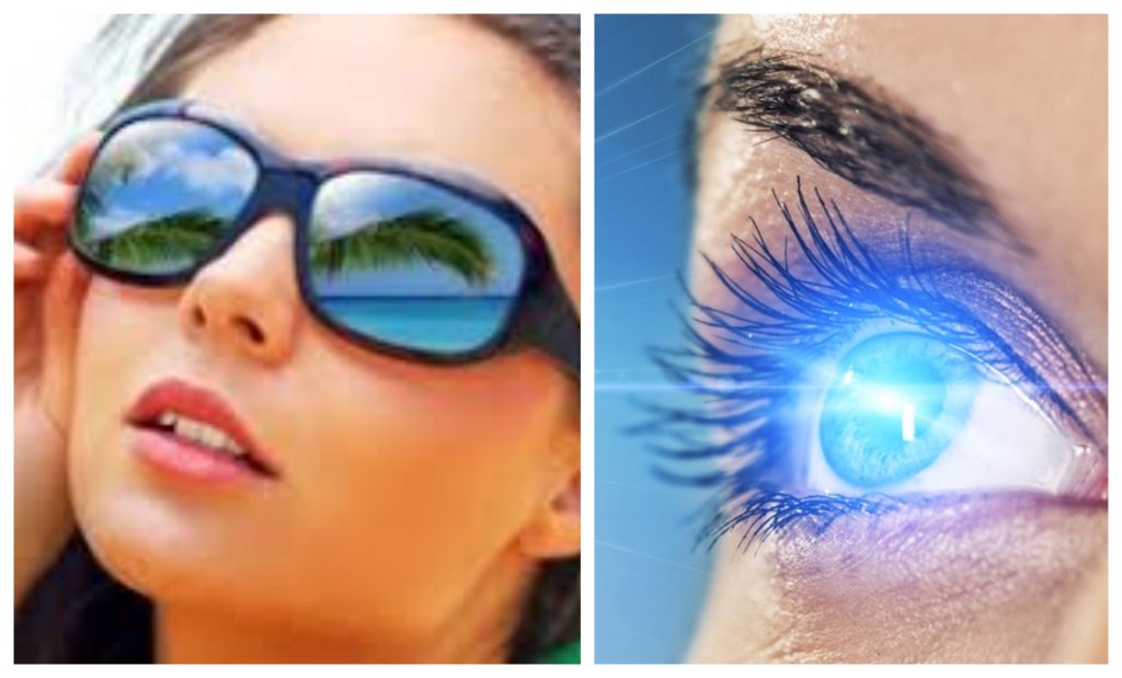 you can not forget eye protection in summer