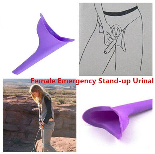 Shewee, a portable urinating device