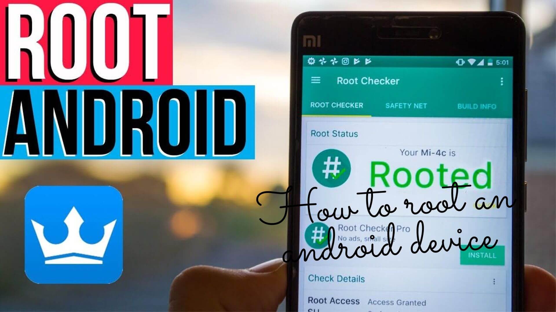 How to root an android device?