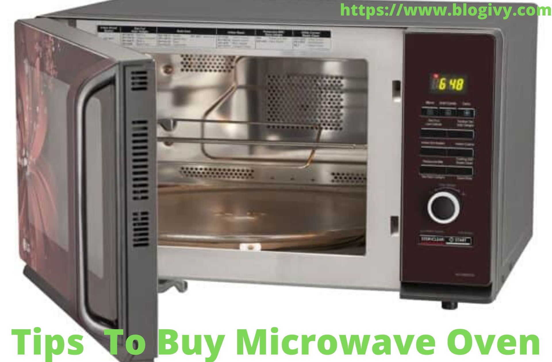 Tips to Buy Right Microwave Oven For Kitchen Use