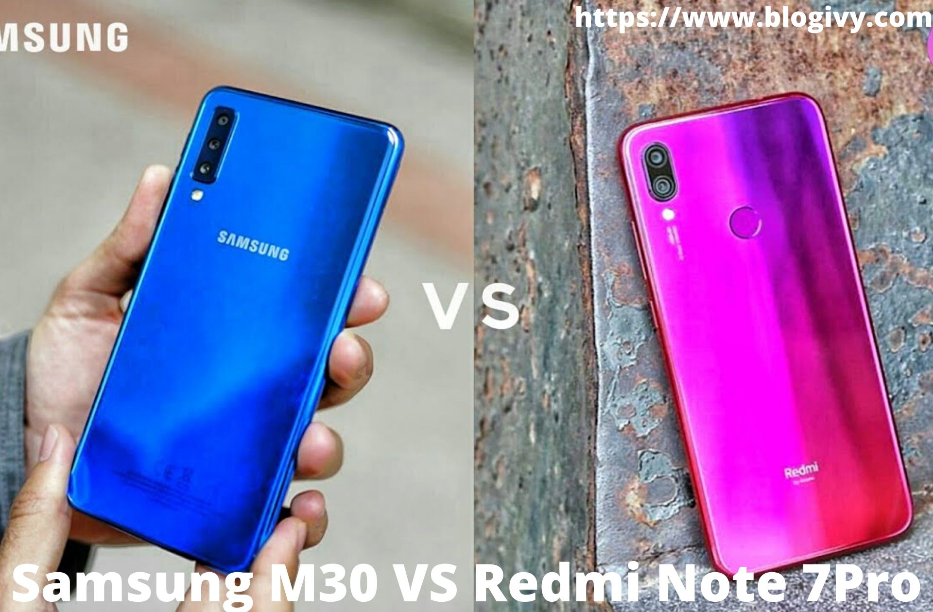 Redmi 7Pro Vs Samsung M30