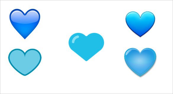 Blue Heart Emoji Mean